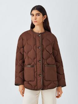 rag & bone Tatiana Quilted Jacket, Brown, Brown