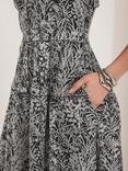 Mint Velvet Floral Print Flared Midi Dress