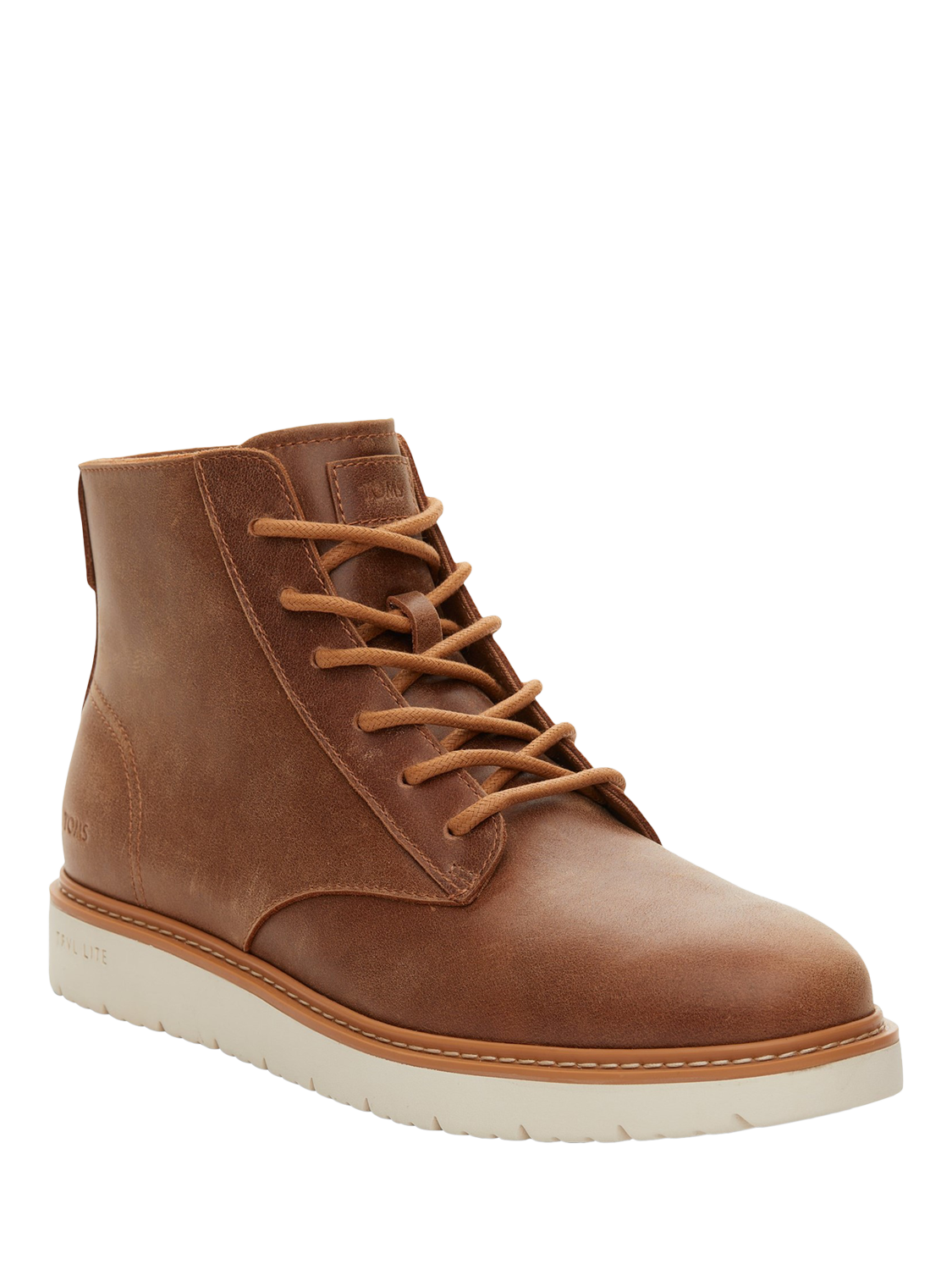 Product image 2 of 5, which shows TOMS Navi TRVL Lite Ranger Water-Resistant Leather Ankle Boots, Tan, 7