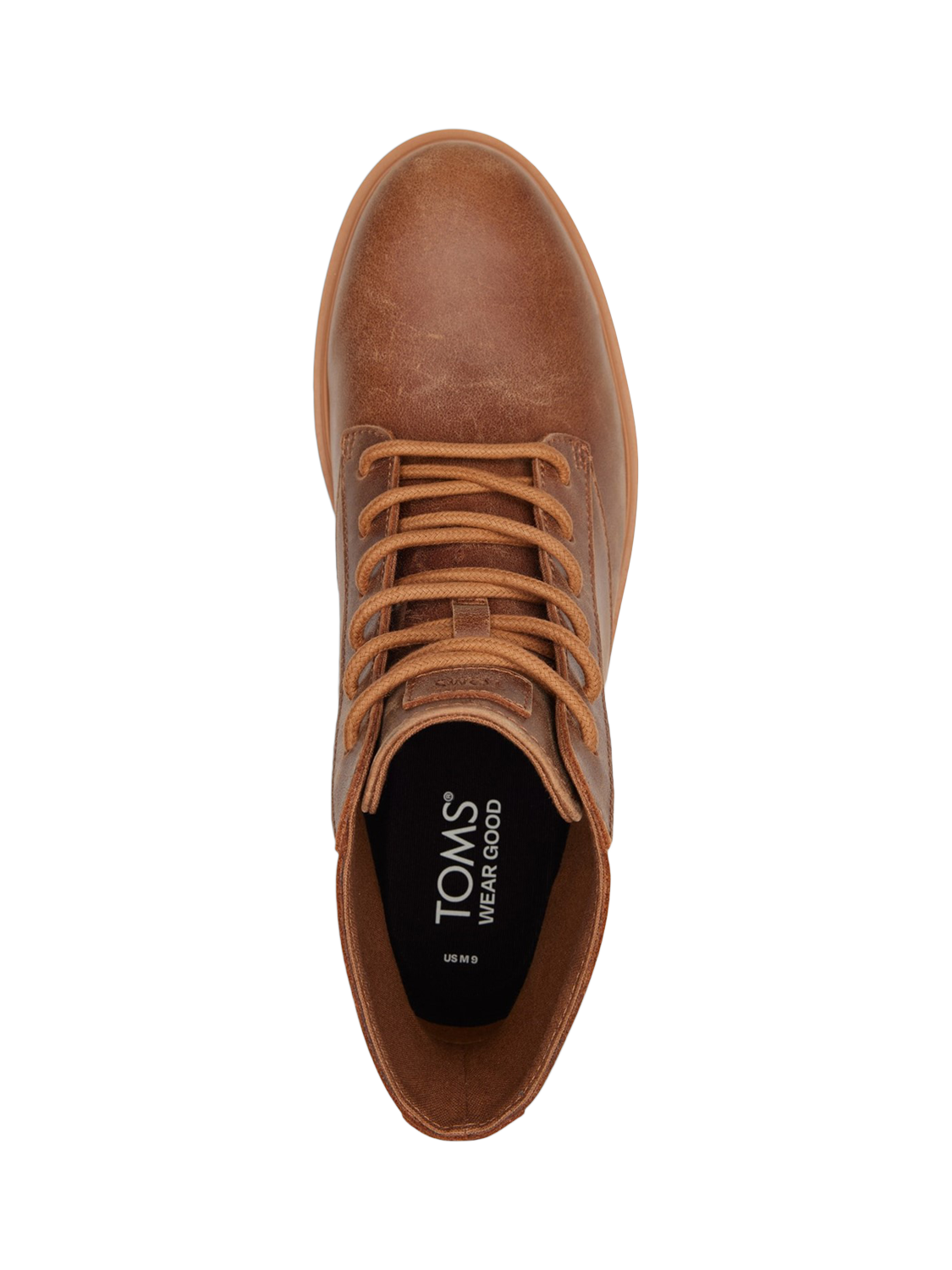 Product image 5 of 5, which shows TOMS Navi TRVL Lite Ranger Water-Resistant Leather Ankle Boots, Tan, 7