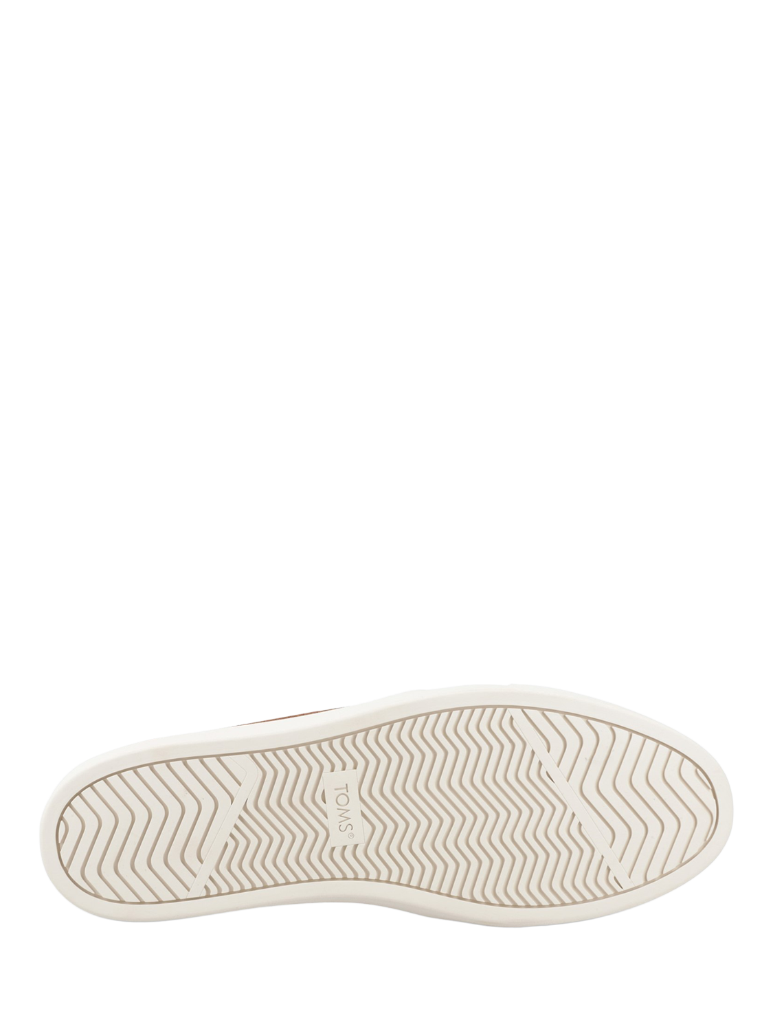 Product image 4 of 4, which shows TOMS Carlo 2.0 Lace Up Trainers, Light Brown, 7