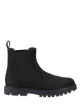 TOMS Griffin Leather Water-Resistant Chelsea Boots, Black