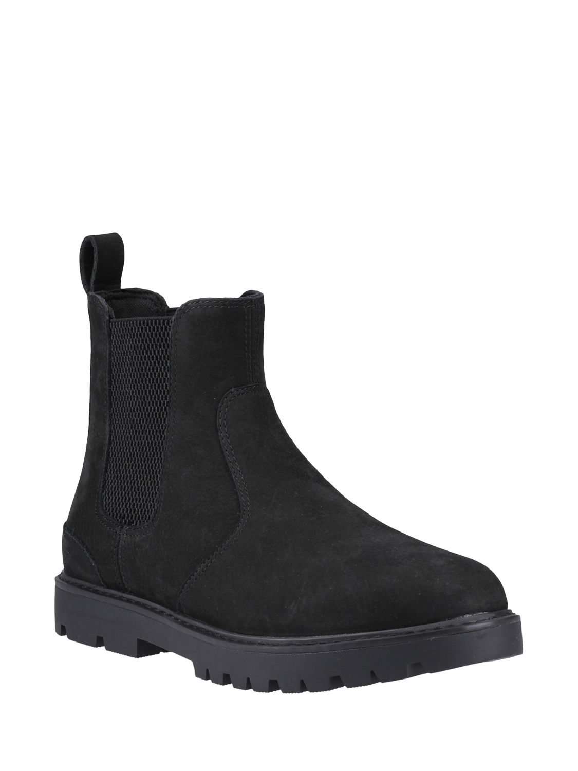 Product image 2 of 4, which shows TOMS Griffin Leather Water-Resistant Chelsea Boots, Black, 7