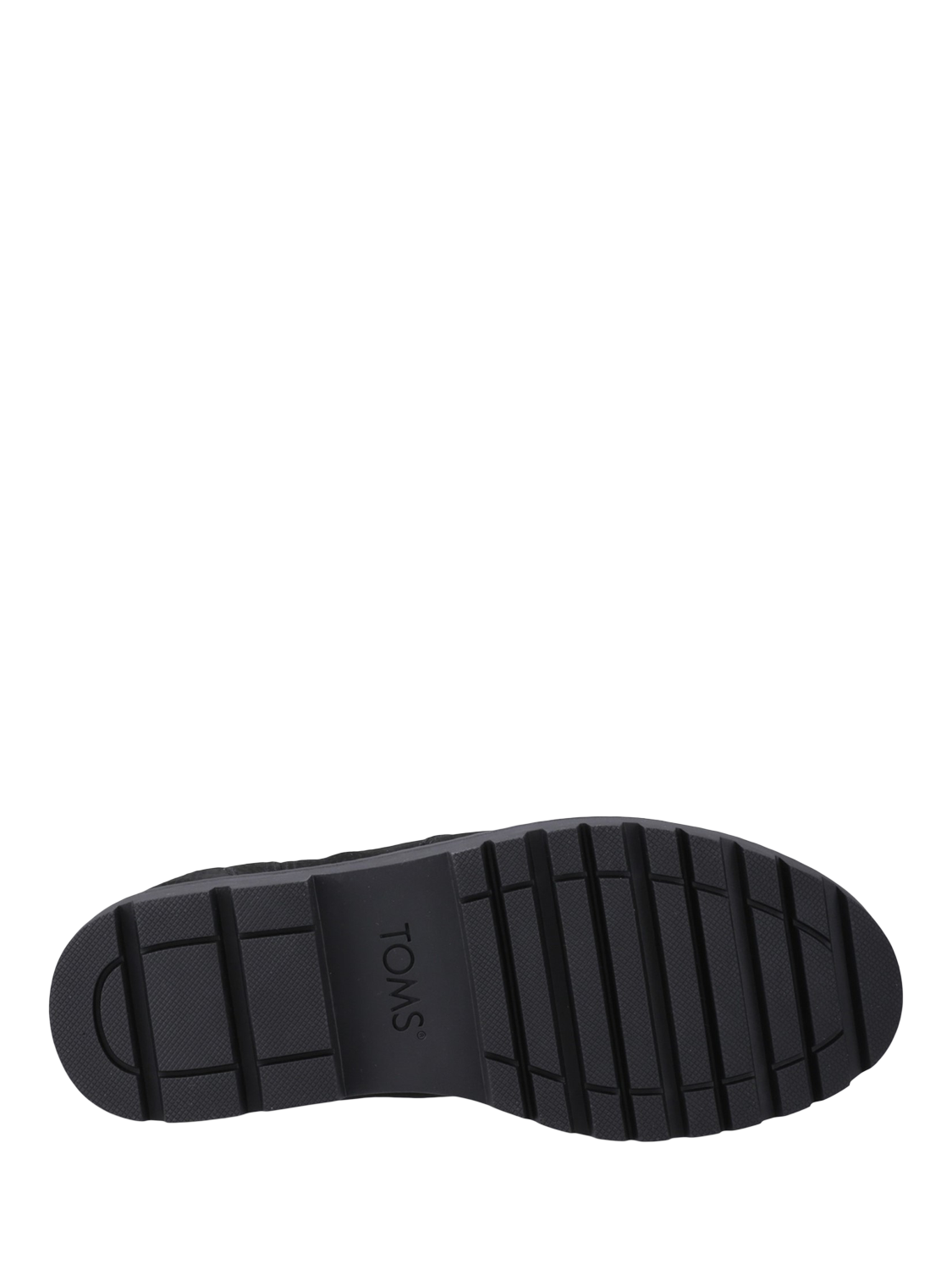 Product image 4 of 4, which shows TOMS Griffin Leather Water-Resistant Chelsea Boots, Black, 7