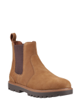 TOMS Griffin Leather Chelsea Boots, Brown