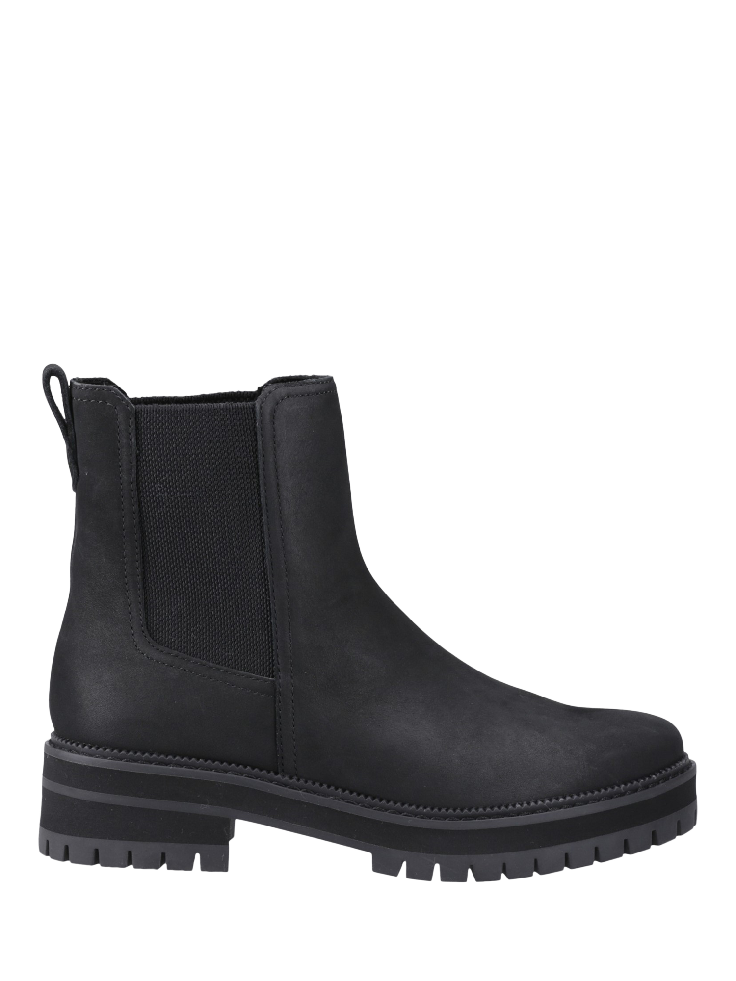 Product image 1 of 4, which shows TOMS Bennet Water Resistant Leather Chelsea Boots, Black, 4