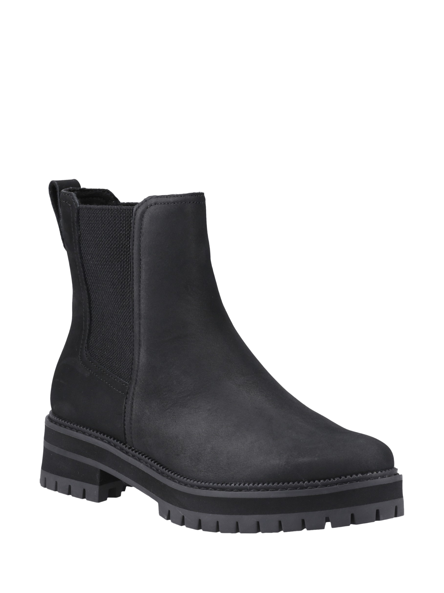 Product image 2 of 4, which shows TOMS Bennet Water Resistant Leather Chelsea Boots, Black, 4