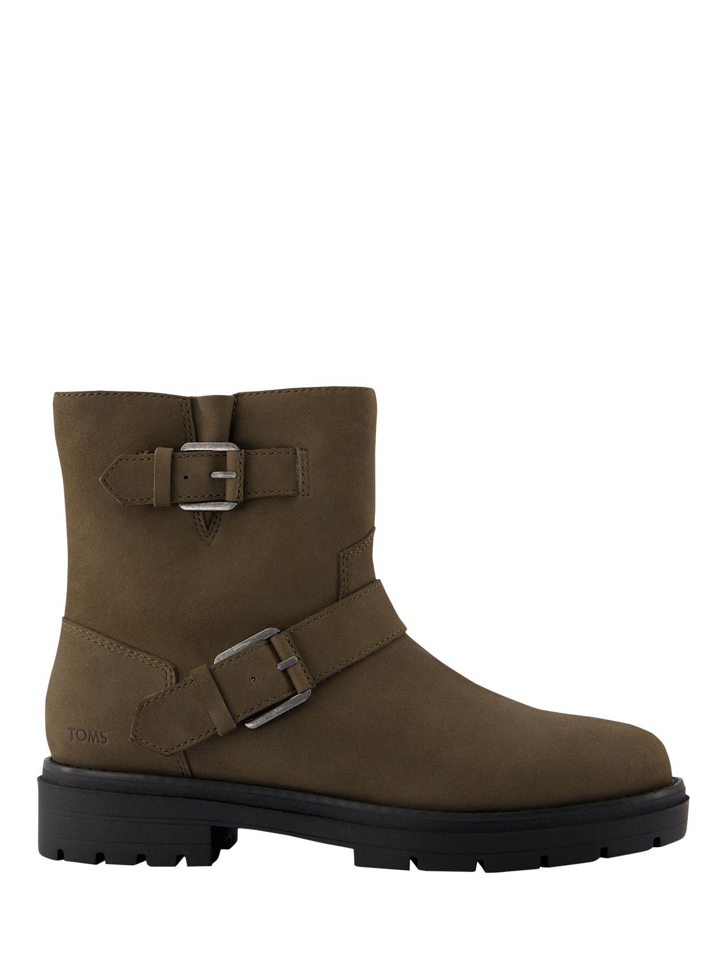 Product image 1 of 1, which shows TOMS Ionie Nubuck Ankle Boots, Canteen, 4