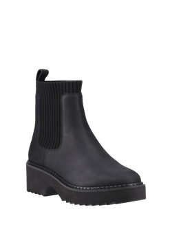 TOMS Millie Leather Ankle Boots - view 2, Black