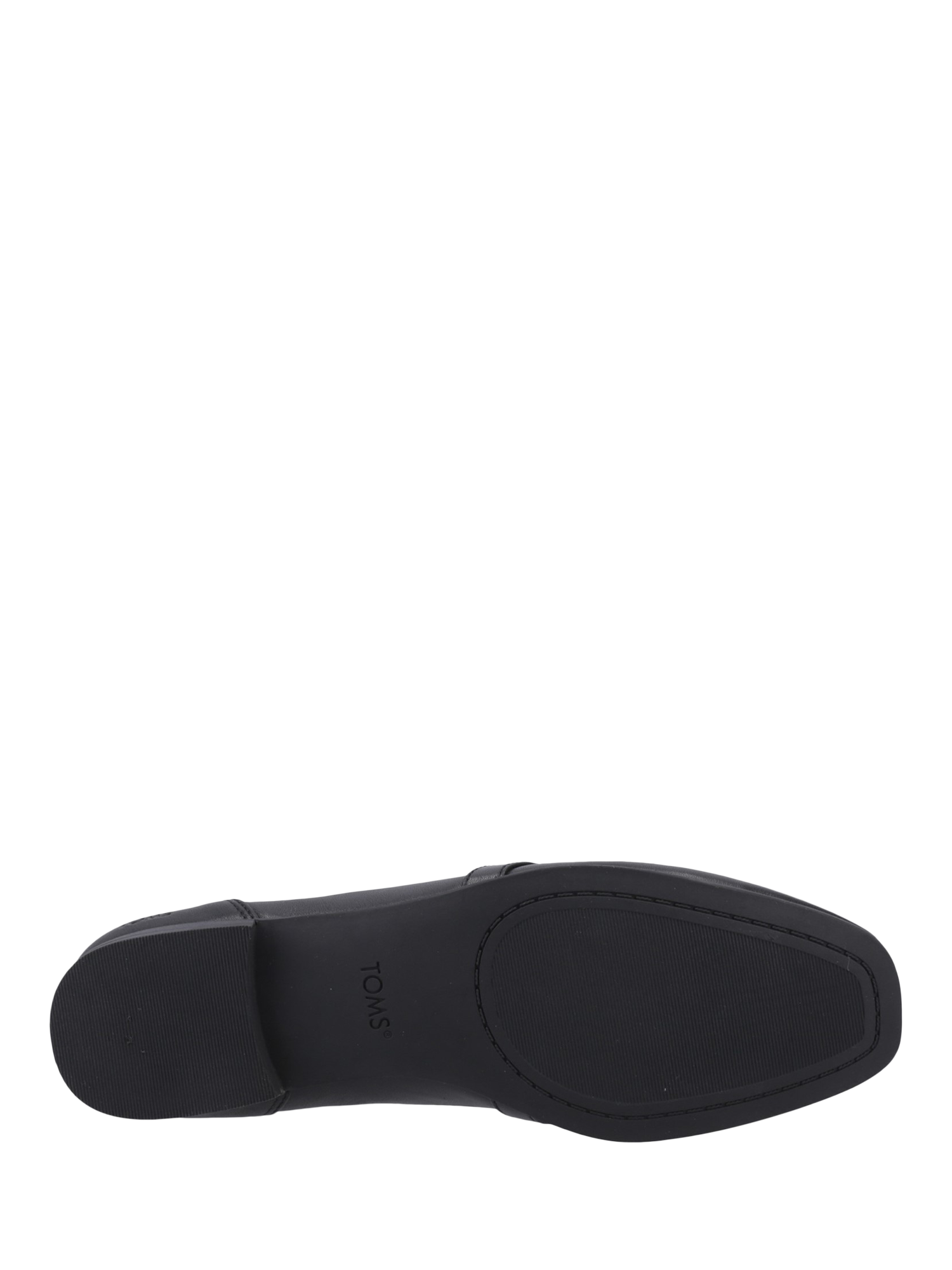 Product image 4 of 4, which shows TOMS Lynette Leather Loafers, Black, 4