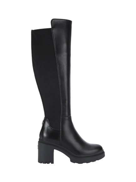 Carvela Boulder Calf Boots, Black