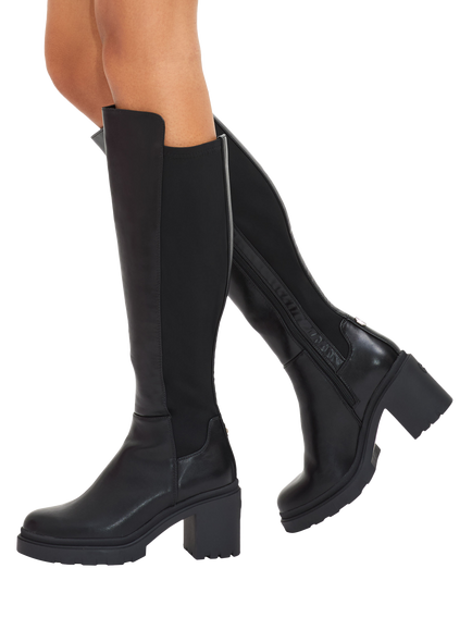 Carvela Boulder Calf Boots - view 2, Black