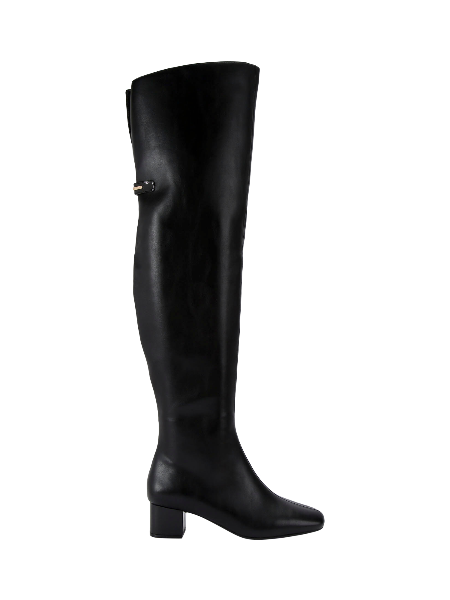 Product image 1 of 5, which shows Carvela Cleo Over The Knee Boots, Black, 3