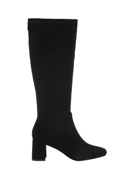 Carvela Corsano Microsuede Knee High Boots, Black