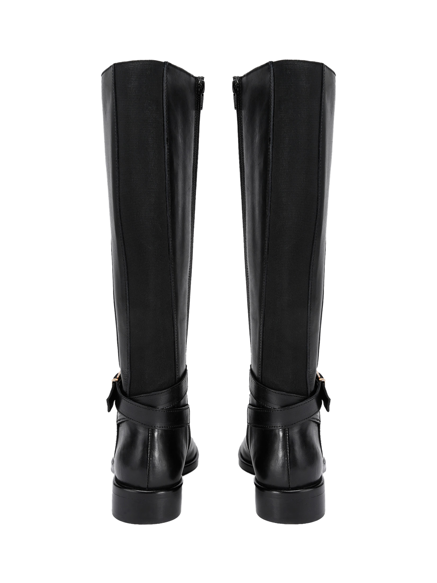 Product image 4 of 5, which shows Carvela Pienza Leather Riding Boots, Black, 3