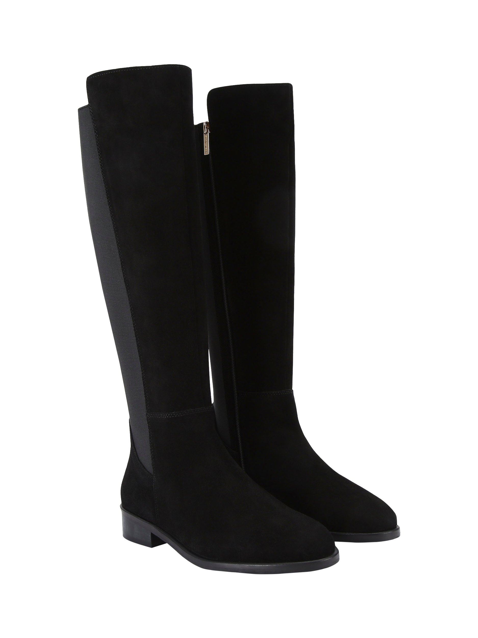 Product image 2 of 4, which shows Carvela Pienza Knee High Boots, Black/Comb, 3