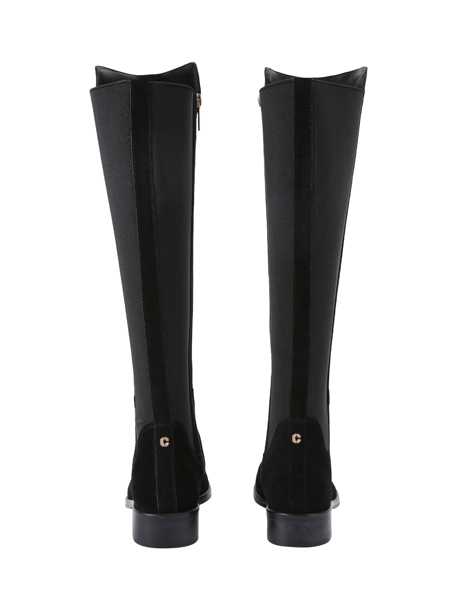 Product image 3 of 4, which shows Carvela Pienza Knee High Boots, Black/Comb, 3
