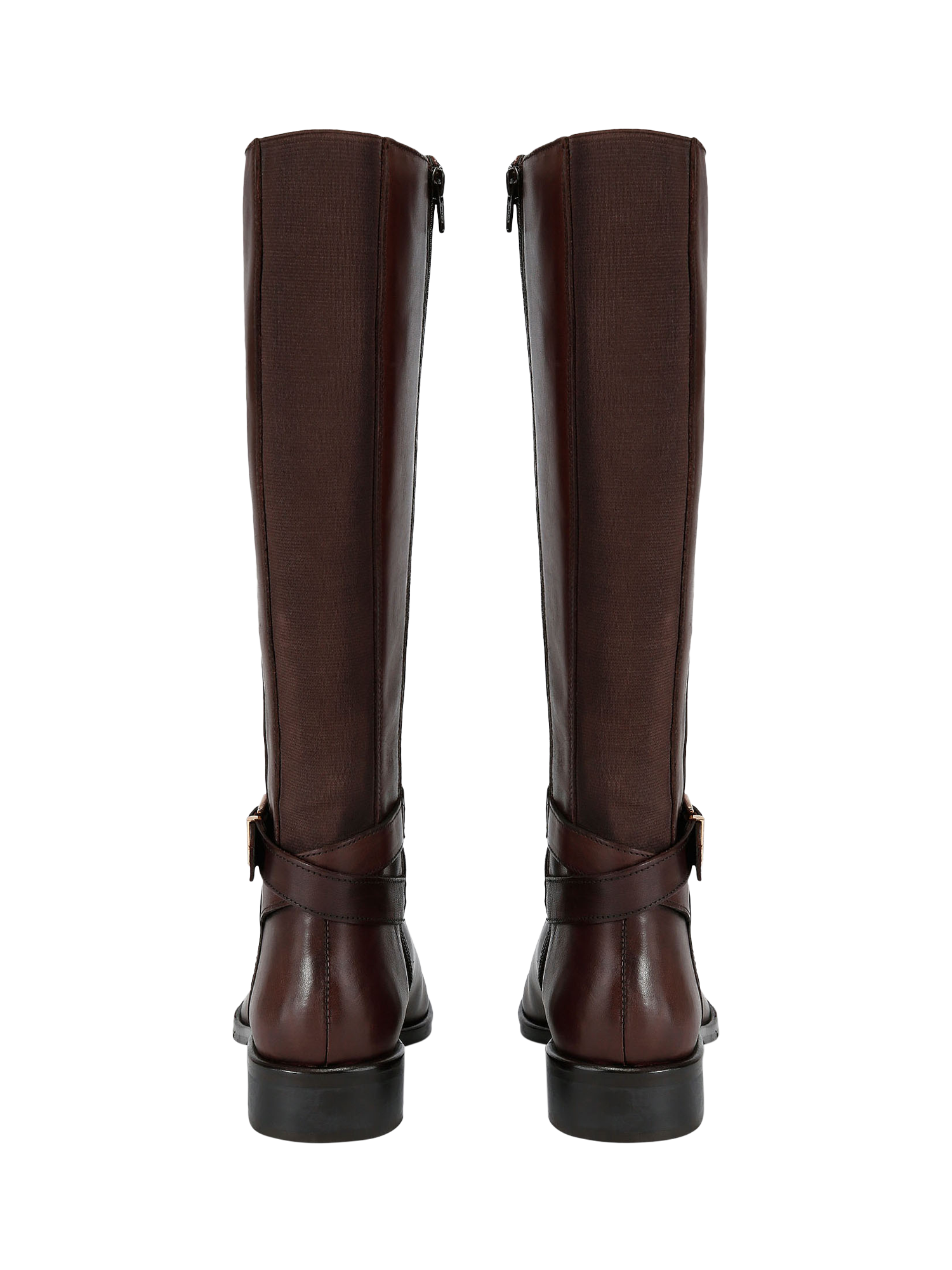 Product image 4 of 5, which shows Carvela Pienza Leather Riding Boots, Brown, 3