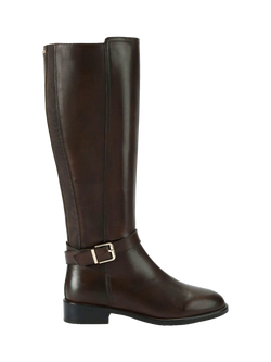 Carvela Pienza Leather Riding Boots, Brown