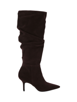 Carvela Spirit Slouch Suede Calf Boots, Brown