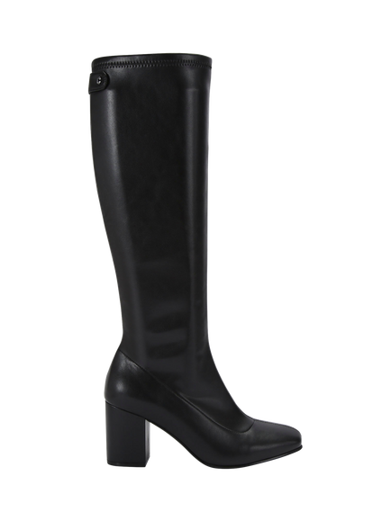 Carvela Strut Knee High Boots, Black