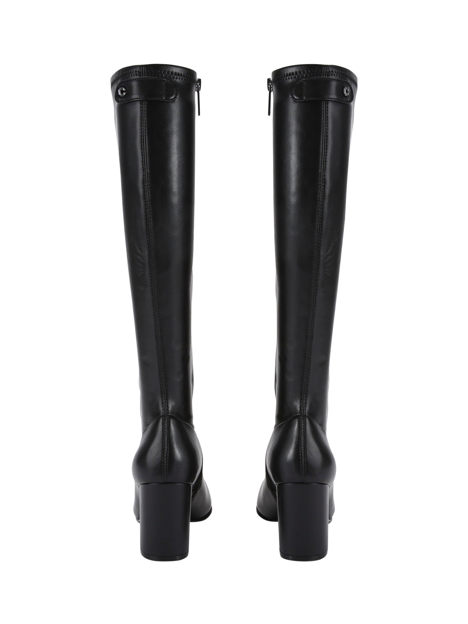 Product image 4 of 4, which shows Carvela Strut Knee High Boots, Black, 3