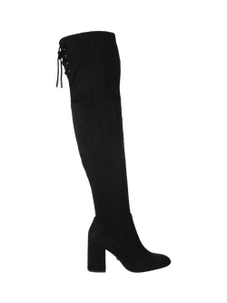 Carvela Vito Over The Knee Boots, Black, Black