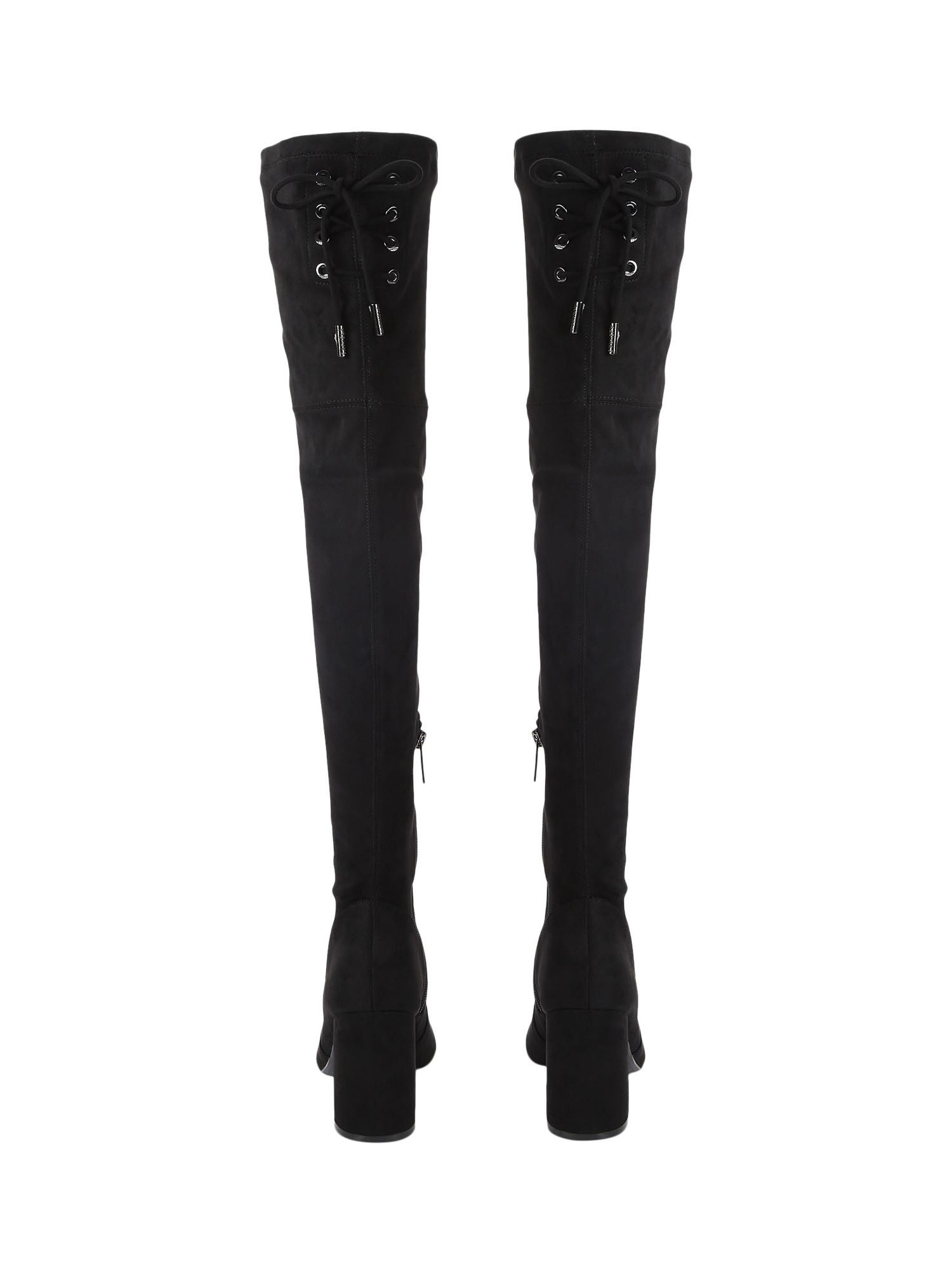Product image 4 of 4, which shows Carvela Vito Over The Knee Boots, Black, 3