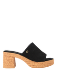 Carvela Genova Suede Block Heel Platform Sandals