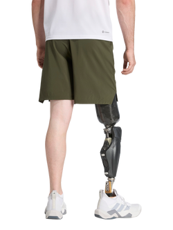 adidas Men's D4T 7" Workout Shorts, Dark Green - view 2, Dark Green