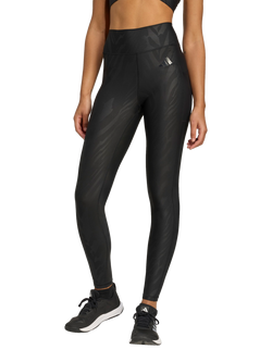 adidas Optime Full Length Leggings, Black, Black