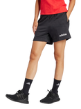 adidas Essentials Linear French Terry Shorts, Black/White