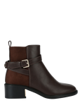 KG Kurt Geiger Helen Microsuede Ankle Boots, Brown