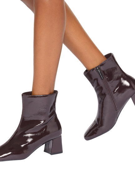 KG Kurt Geiger Storm Ankle Boots, Wine - view 2, Wine