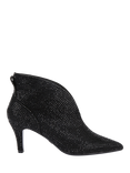 KG Kurt Geiger Tatiana Embellished Ankle Boots, Black