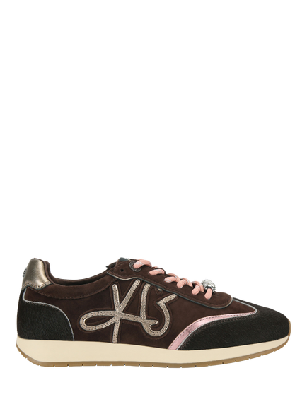 KG Kurt Geiger Lala Suede Trainers, Brown, Brown