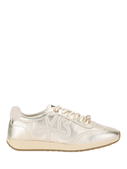 KG Kurt Geiger Lala Leather Trainers, Gold