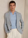 Reiss Aphrodite Single Breasted Blazer, Soft Blue