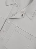 Reiss Blinker Regular Fit Polo Shirt, Ice Grey