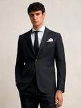 Reiss Seminar Wool Tailored Suit Jacket, Navy