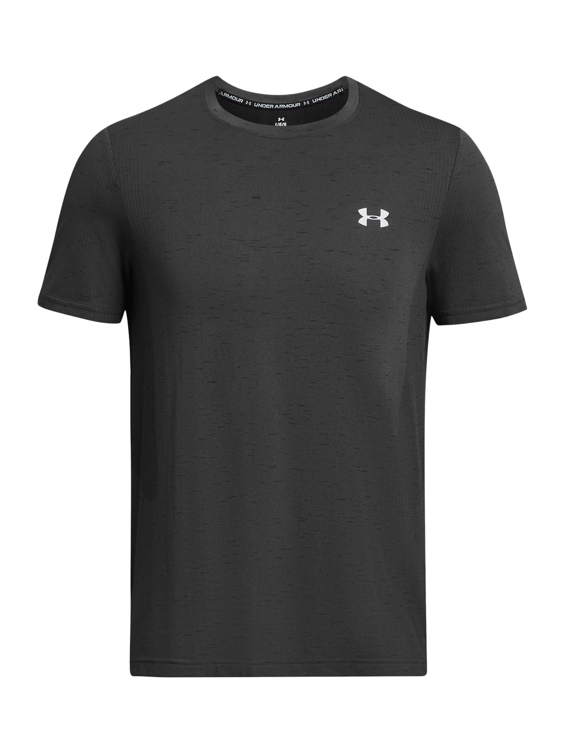 Product image 5 of 5, which shows Under Armour Vanish Seamless Short Sleeve T-Shirt, Castlerock, S