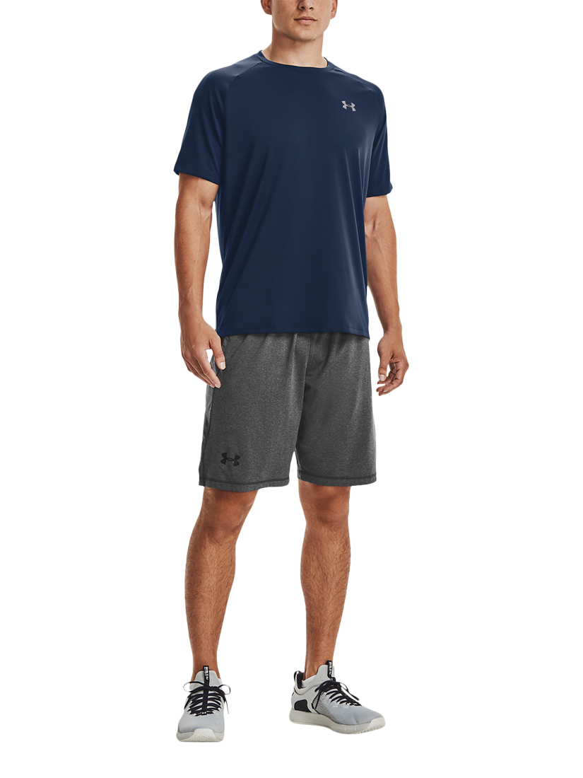 Product image 1 of 4, which shows Under Armour Men's Tech 2.0 T-Shirt, Academy/Graphite, S