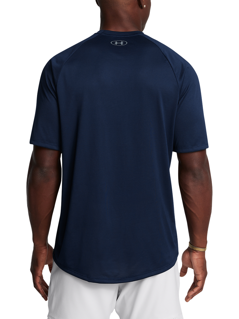 Product image 2 of 4, which shows Under Armour Men's Tech 2.0 T-Shirt, Academy/Graphite, S