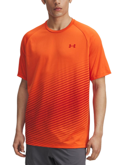 Under Armour Tech Fade Men's Short Sleeve T-Shirt, Orange Base