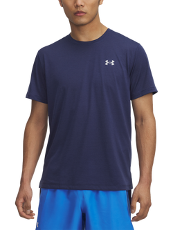 Under Armour Men's Streak T-Shirt, Navy / Reflective, Navy / Reflective