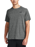 Under Armour Tech Textured Short Sleeve T-Shirt, Castlerock/ Black
