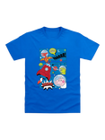 Brand Threads Kids' George Boom T-Shirt, Blue