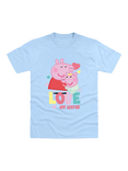 Brand Threads Kids' Peppa Pig Love My Sister T-Shirt, Blue