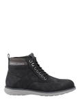 Jack & Jones Denver Lace Up Ankle Boots, Black