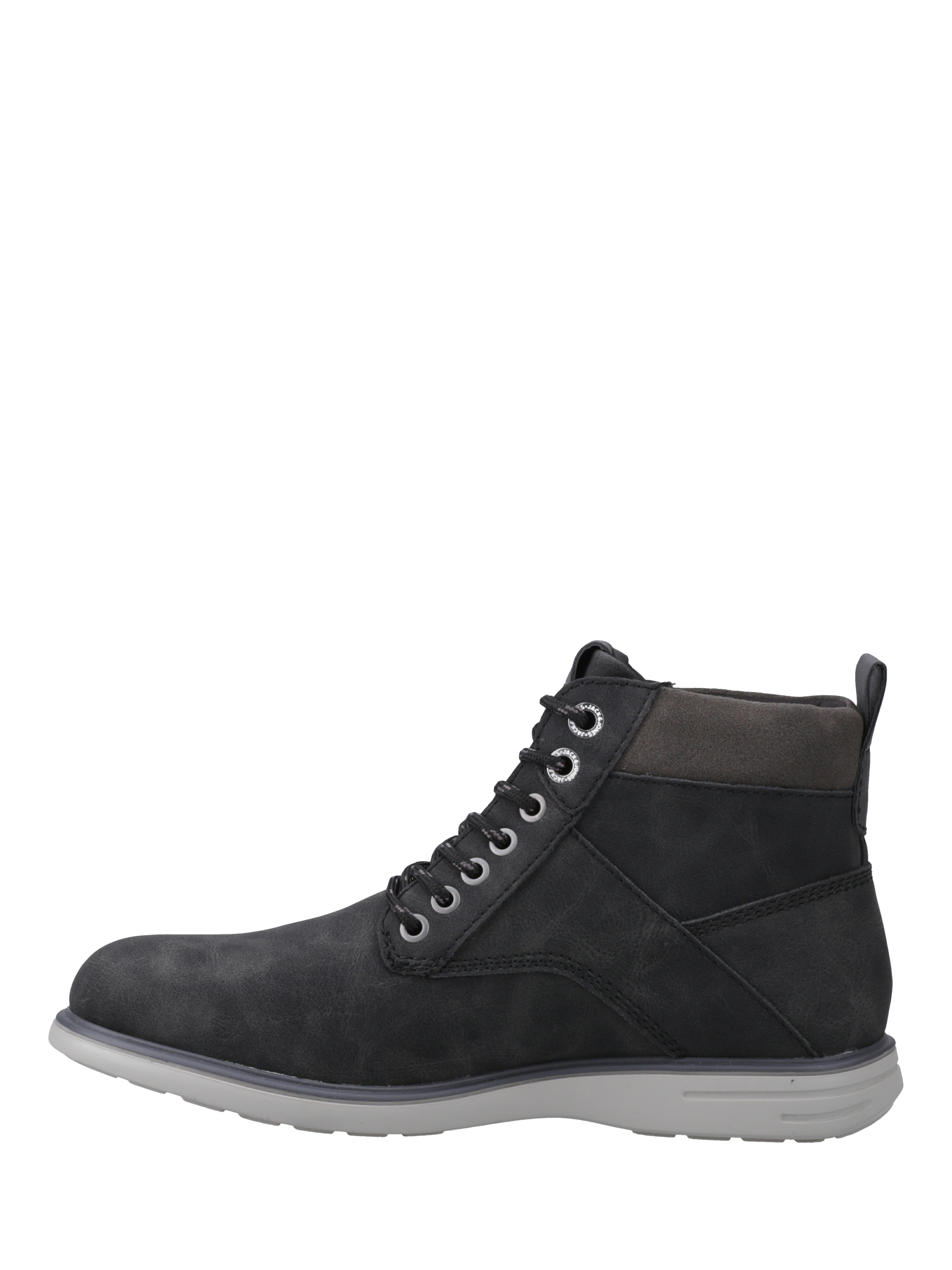 Product image 5 of 5, which shows Jack & Jones Denver Lace Up Ankle Boots, Black, 7